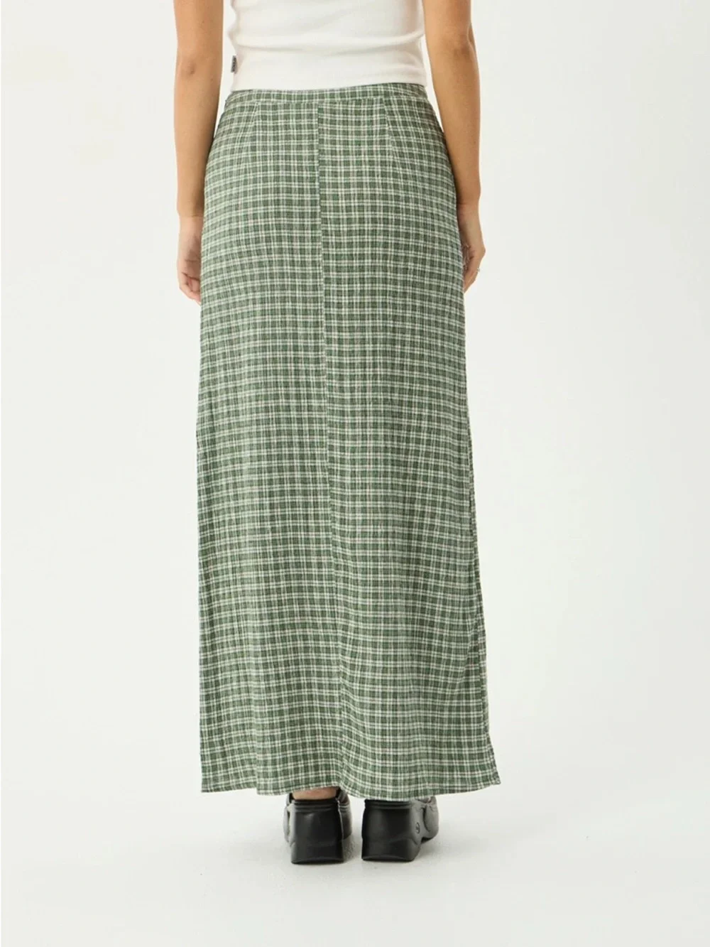 Afends Base Seesucker Maxi Skirt - Picture 2 of 12